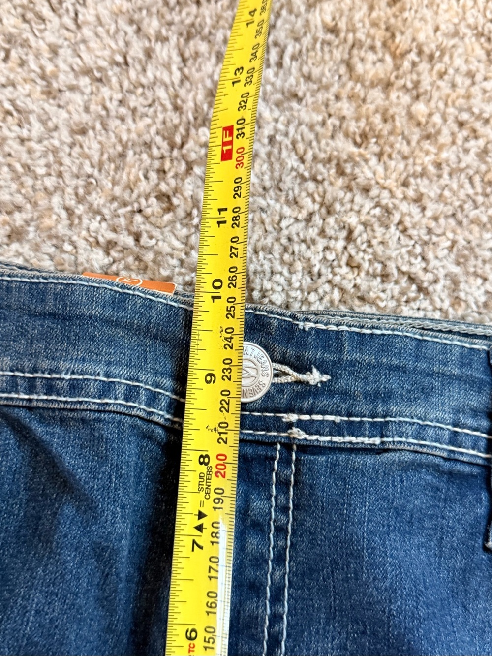 NWT Seven7 Women's plus Size Flare Jeans - Picture 10 of 13